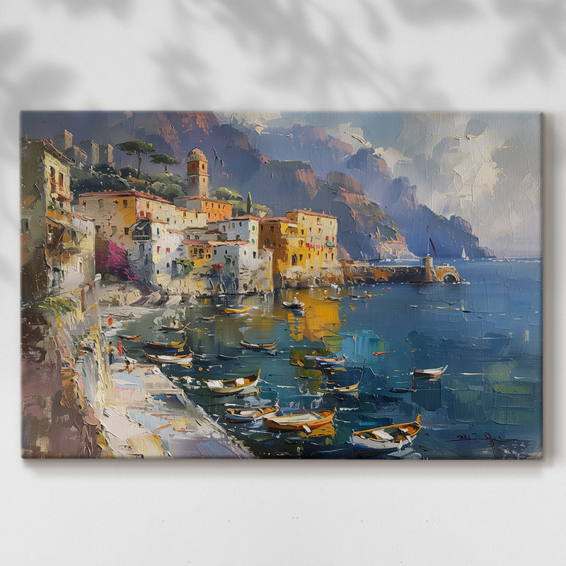 Série nautique-CLxxxix - Cavas enveloppés de galerie, 12 x 18