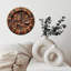 Horloge murale rustique