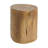 Achilles 16.25'' Rustic Hand-Painted MGO Tree Stump Side Table