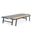 CHAISE DE CHAUFFE-EAU WATERLOO AVEC TABLE EN BOIS FIXE, 1PC, (62756.00BLK)