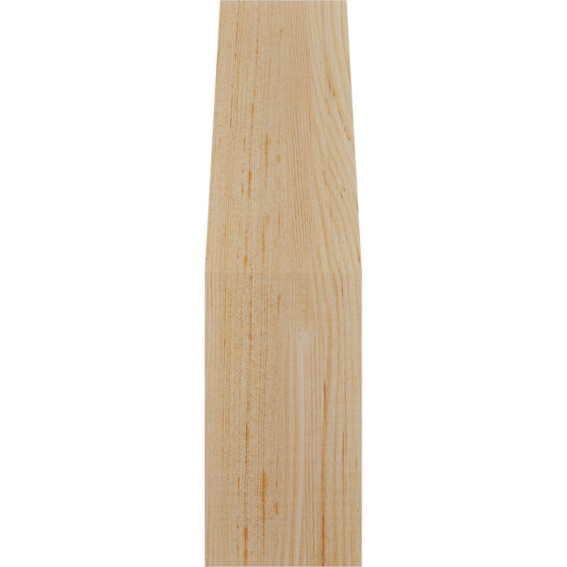 Genouillère Balboa, Sapin de Douglas, Lisse, H 14 po x l 3,5 po x P 6 po