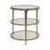 Vienna Glass End Table