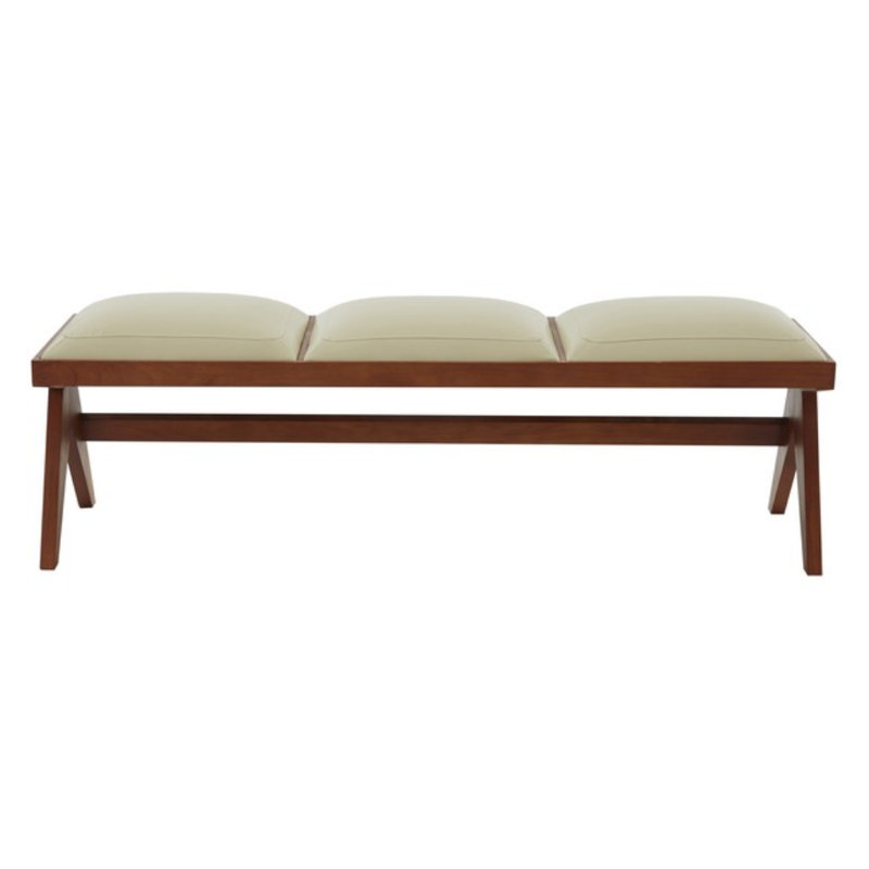 Banc en simili cuir Koorosh