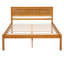 Platform Bed Frame with Headboard  Wood Slat Support  No Box Spring Needed-120853251-120853255