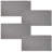 Athena Arlmont & Co. 125" x 77" 4-Piece Gazebo Sidewall Polyester Curtain Set - Gray-161668764