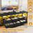 Tv Stand For Up To 80 Inch Tv With 6 Drawers And Charging Station-1335074550