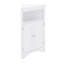 Armoire de coin de 32 po de hauteur avec portes et tablettes-1754575322