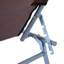 Outsunny Folding Sun Lounger with Canopy, Portable-16499294