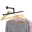 Clarkston 19.9'' Metal Industrial Pipe Clothing Rack
