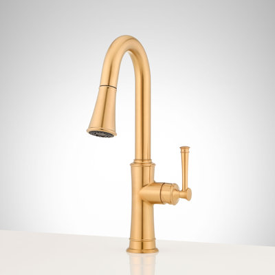 Beasley Single-Hole Pull-Down Bar Faucet