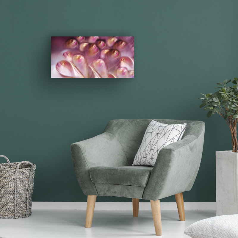 Art sur toile «Rose Heuds», H 12 po x l 24 po