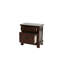Table de chevet en cerisier antique