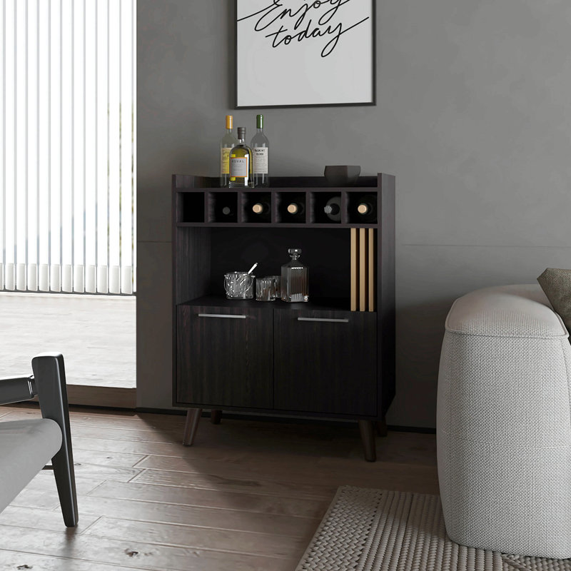 Armoire de bar Wengue