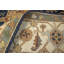 Tapis oriental Indo Karajeh 7 pi 11 po x 9 pi 10 po Navy Tribal