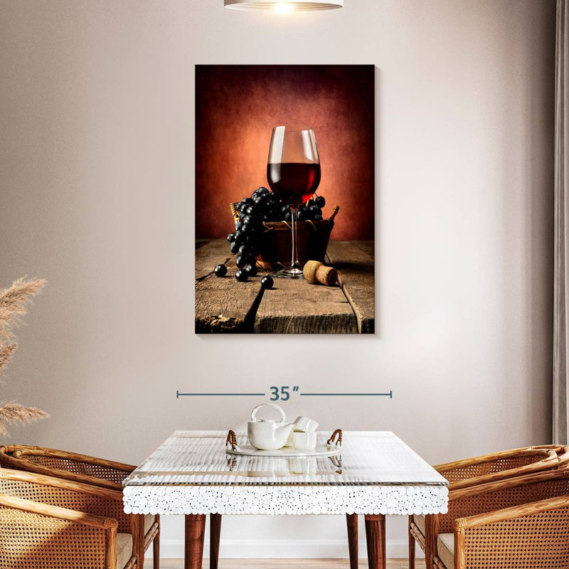 Yarlin Red Wine Classic, 45" H x 30" W