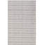 Tapis argenté en laine, viscose et laine tissé à la main Lauren Ralph Lauren Miles-38496966