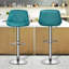 Tabouret de bar réglable en cuir Calvyn-784560868-748076460