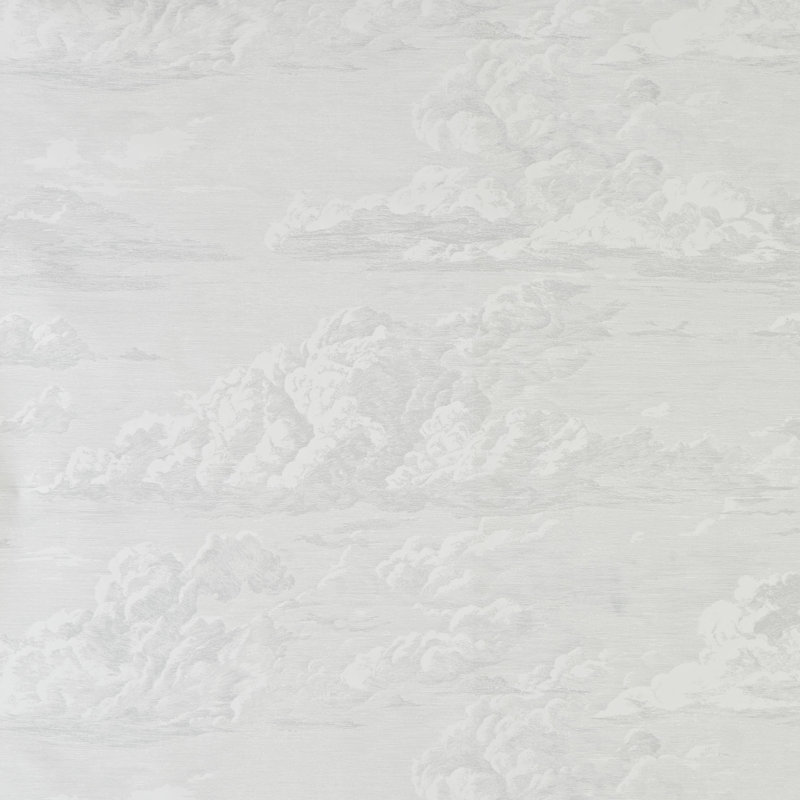 Cloud Toile Wallpaper, Quartz