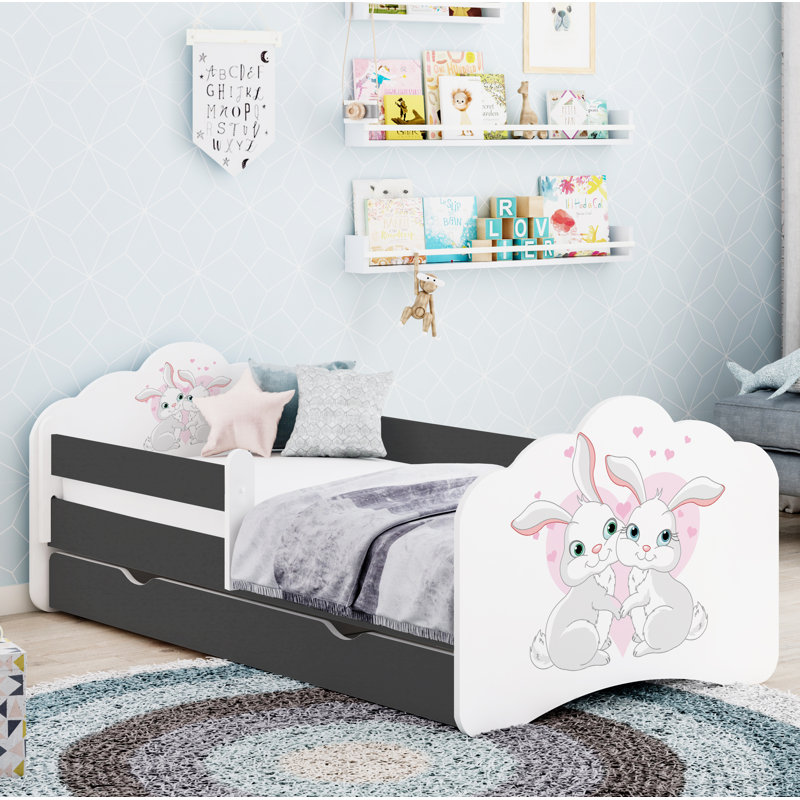 Courtois Cabin Bed Themed Beds, Graphite, 65 x 80 x 160cm