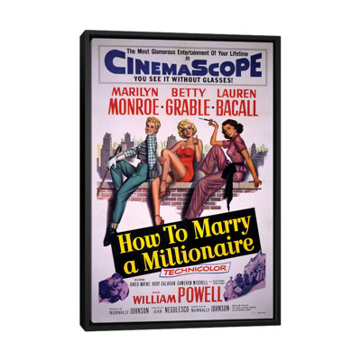 " How To Marry A Millionaire Film Poster " by Radio Days