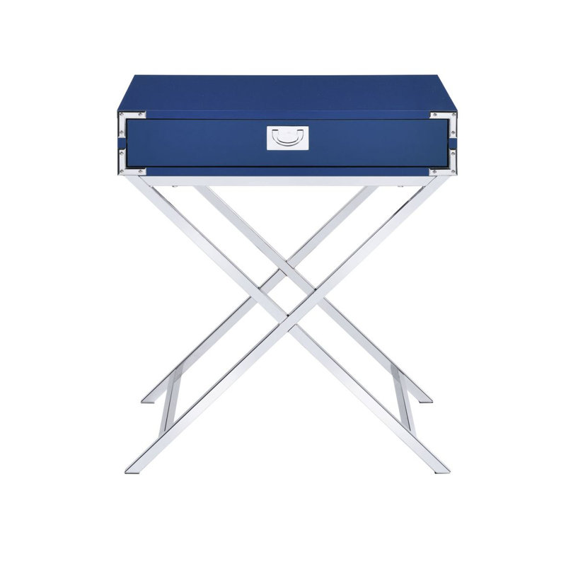 Table de chevet Evie - bleu brillant