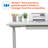 Kaylan RISE 2 Series 48" x 24" Electric Sit-Stand Desk w/ Dual Motors and Drawer-1635766906