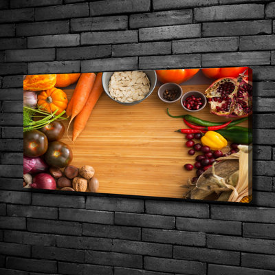 Autumn Vegetables - Wrapped Canvas Print