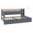 Daybed with Built-in Storage Footstool, Shelves,  Trundle, USB Charging and LED Lights-799142025