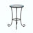 Patio Side Table with Shelf
