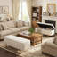 Banc de rangement en velours Leaysia-616575599