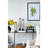 S/2 Black Wooden Square Risers