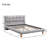 Upholstered Platm Bed Frame With Headboard