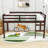 Twin Wooden Loft Bed With Ladder And Slats-402521269