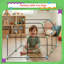 Ensemble de construction pour enfants avec 60 pièces Construction Fort - ensemble de construction et de jeu pour l'intérieur et l'extérieur pour les garçons et les filles de 3 ans et plus par Hey Play