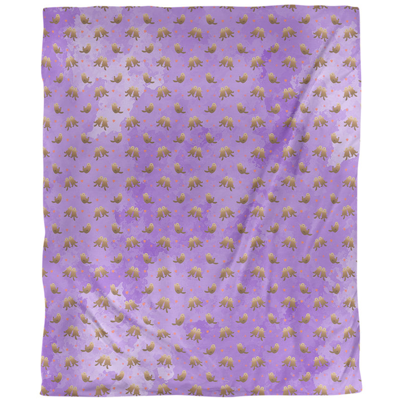 Tissu sea panneaux, Mauve, L 54 po x l 36 po, Lin naturel paloma