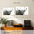 " BW Highland Cow " 3 - Pieces-1387697755