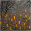 Couvre-lit matelassé jaune Bears In Forest-129429063