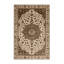 Tapis beige Tabriz lavable à la machine-938184558