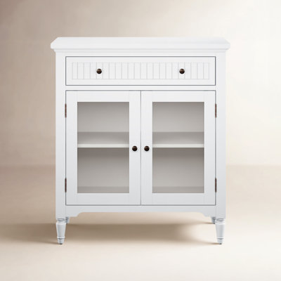 Alibi 32" Glass Door Accent Cabinet