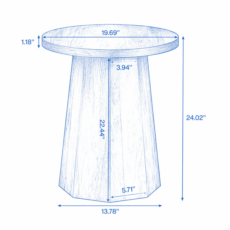 Table de bout