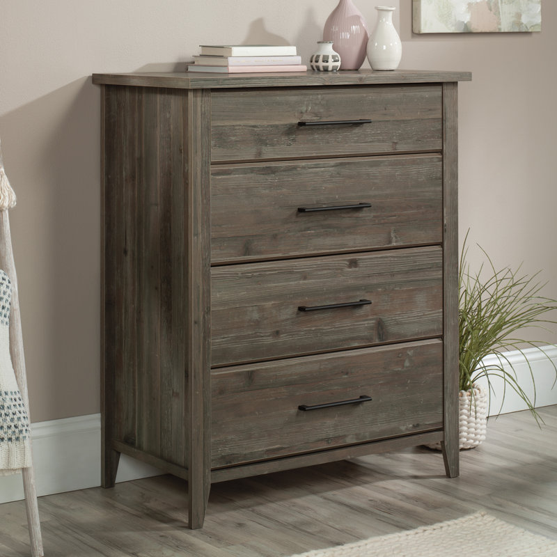 Commode 4 tiroirs l 33,66 po Bradbury, Pebble Pine