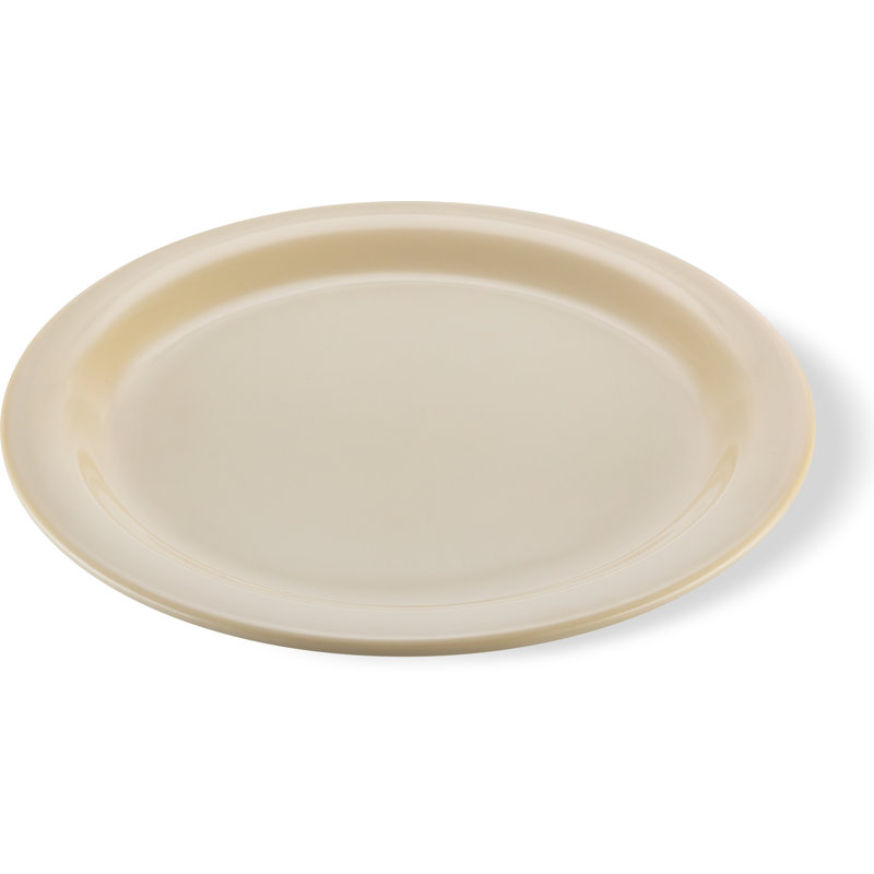 Assiette plate en mélamine 9 po Dallas Ware®, Brun clair