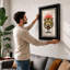 Fierce Tiger Graphic Art - Framed Print-682789285-682789292