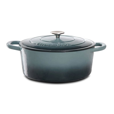 Cocotte ronde artisanale en fonte antiadhésive Crock-pot
