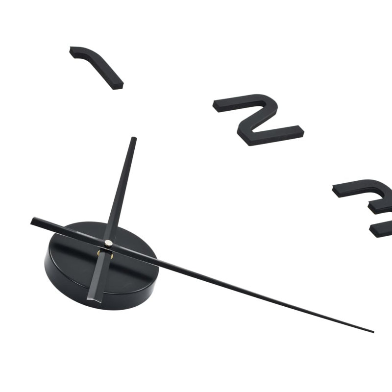 Gilchrist Metal Wall Clock, Black