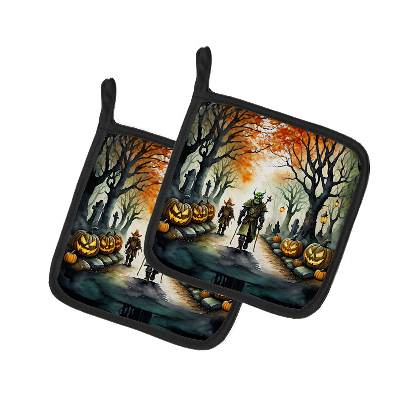 Orcs Spooky Halloween - paire de poignées