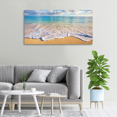 Hawaiian Beach - Wrapped Canvas Print