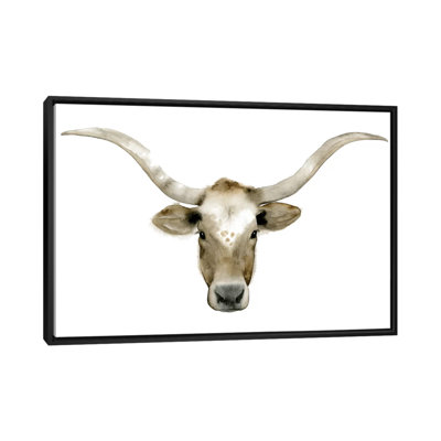 Longhorn Steer II - reproduction d'art sur toile