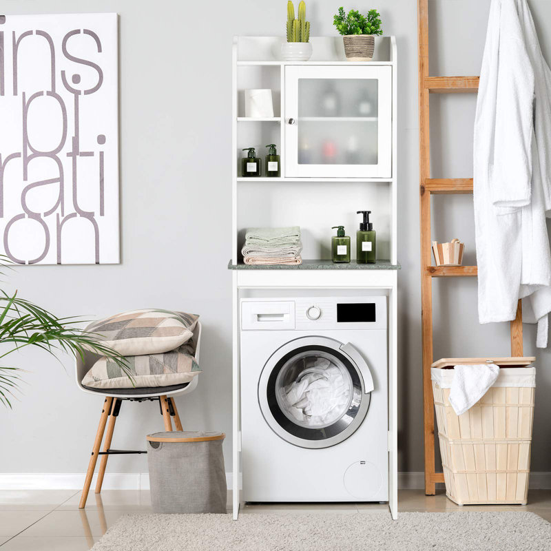 Kwayera Freestanding Over The Toilet Storage
