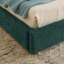 Structure de lit tapissier de style minimaliste moderne - Tissu de fil circulaire-1620655503